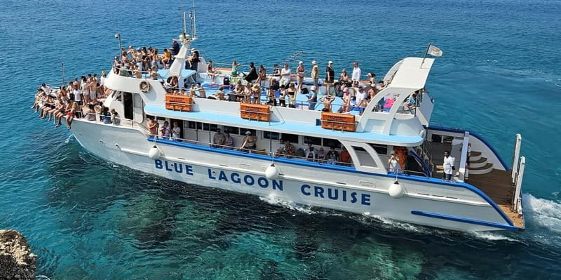 Ayia Napa: Blue Lagoon & Turtle Cruise with Optional Lunch - Key points to know before you board