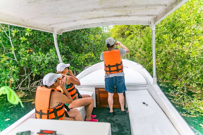 Bacalar: 3 Hour Boat Trip with Swimming & Drinks - Cenote Esmeralda and Cenote Cocalitos