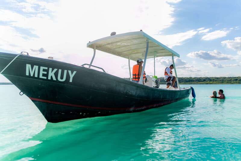 Bacalar: 3 Hour Boat Trip with Swimming & Drinks - Starting at Casa China and Costera 67