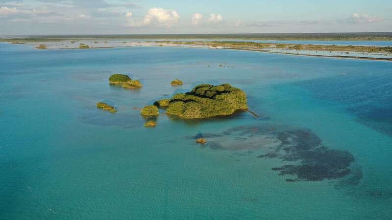 Bacalar: Group Sailing Trip with Swimming and Drinks - Swimming at Pirate Canal