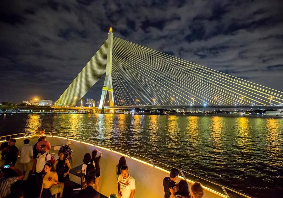 Bangkok: Chao Phraya Princess Dinner Cruise Ticket - What the Route Looks Like From King Taksin Bridge to Rama VIII