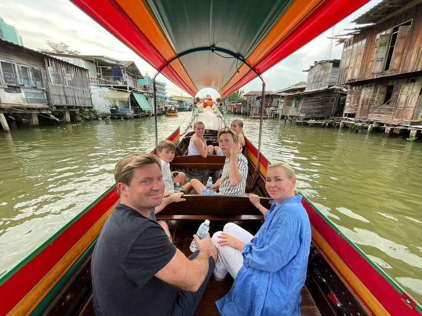 Bangkok: Longtail Boat Canal Cruise - The first 20 minutes on the long-tail boat
