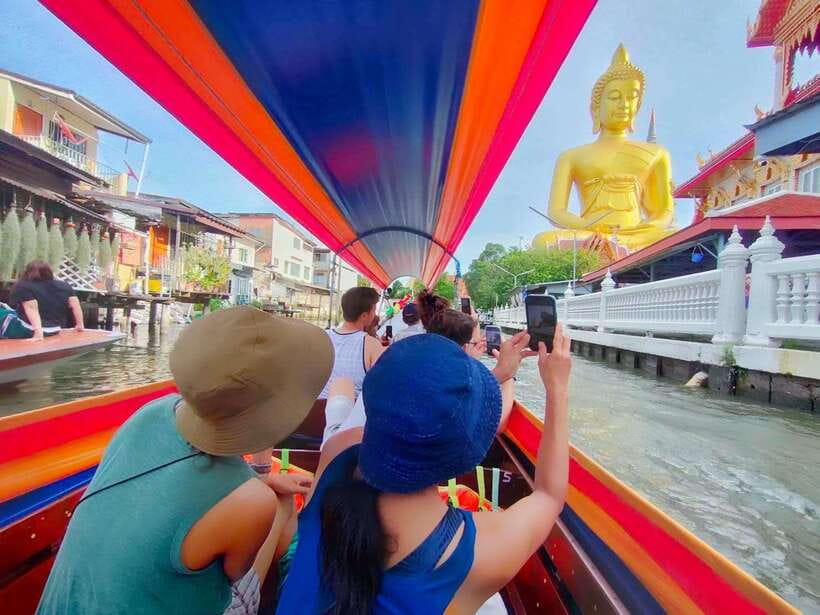 Bangkok: Longtail Boat Canal Cruise - Meeting near Wat Pho and Maha Rat Road