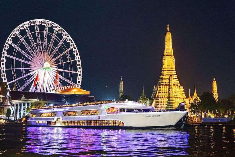 Bangkok: Luxury White Dinner Cruise Free Flow Beer and Wine - What the Luxury White Cruise is really like
