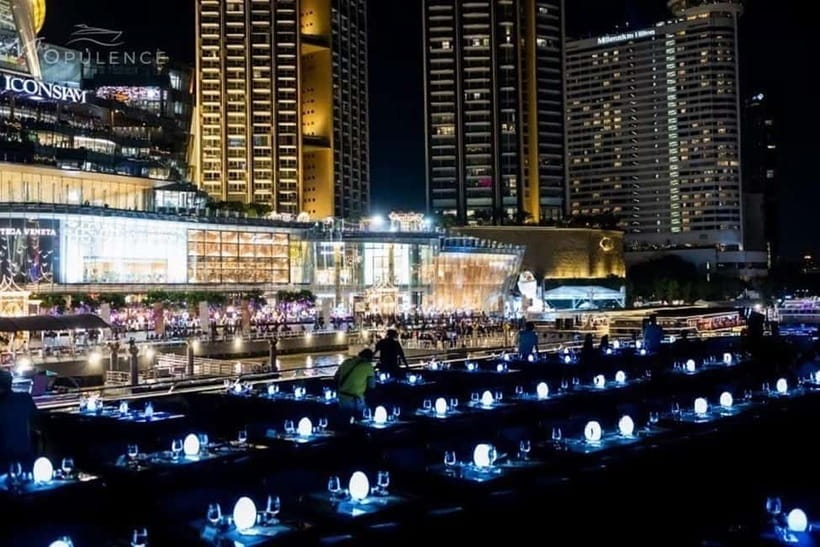 Bangkok: Opulence Luxury River Dinner Cruise - Rama VIII Bridge and the grand royal quarter