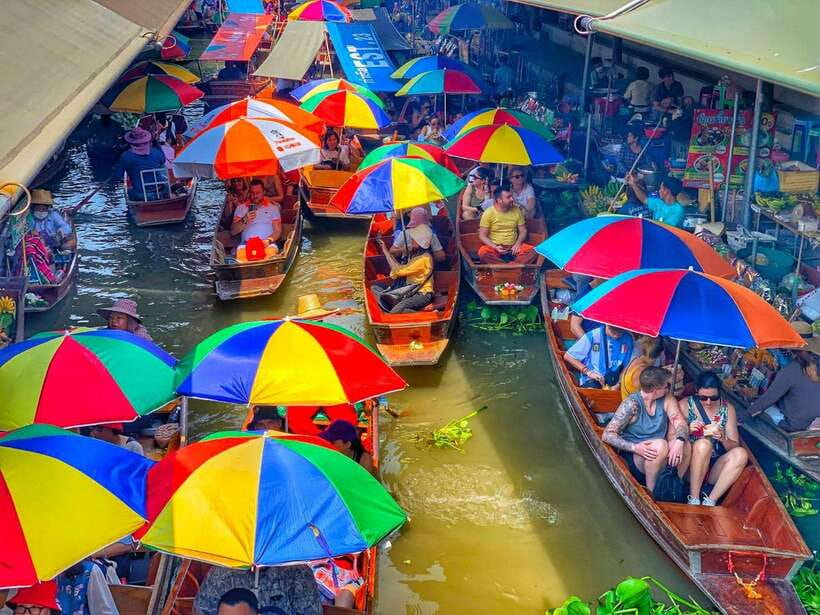 Bangkok: Train Market & Floating Market with Boat Ride - What the coach journey is really like