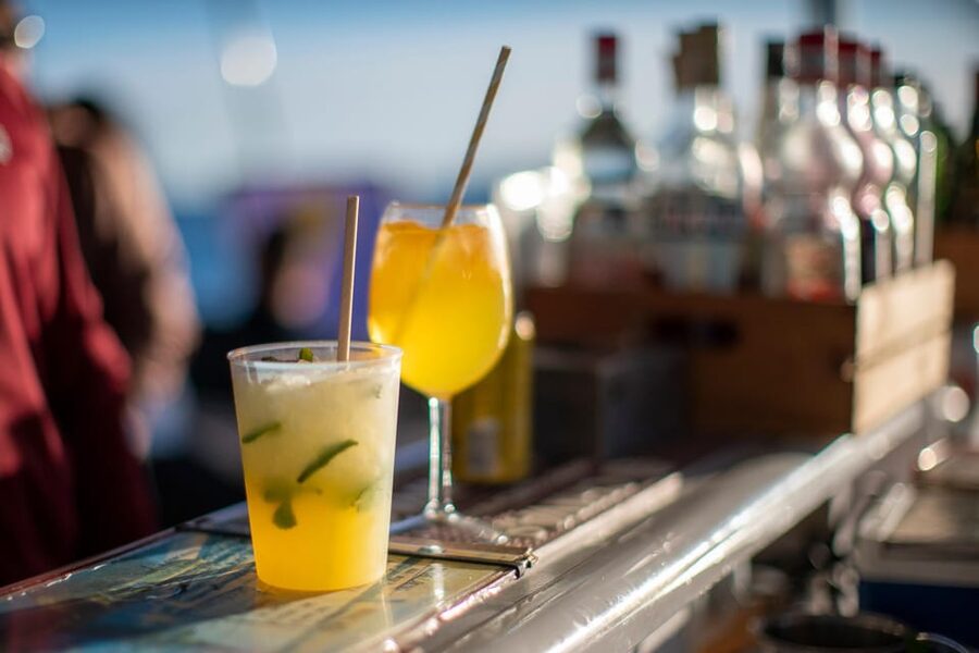 Barcelona: Catamaran Cruise with optional Live Jazz Music - Sun, wind, and the front net