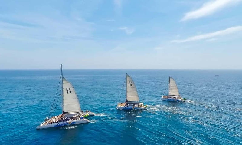 Barcelona: Catamaran Party Cruise with BBQ Meal - Quick takeaways
