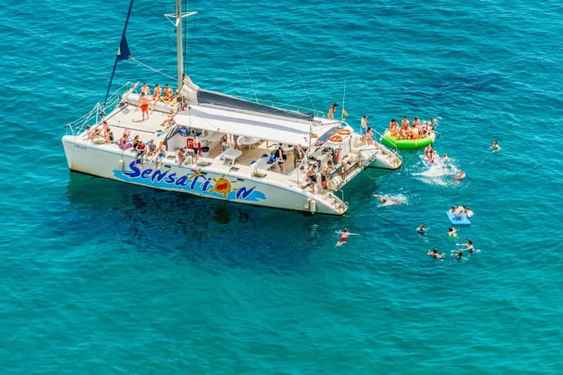 Barcelona: Catamaran Party Cruise with BBQ Meal - Leaving Barcelona from Port Olímpic