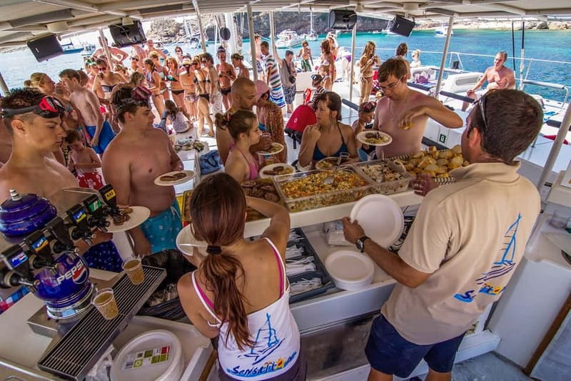 Barcelona: Catamaran Party Cruise with BBQ Meal - What to know before you book