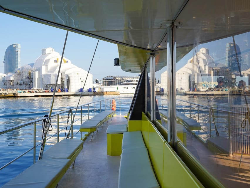 Barcelona: Daytime or Sunset Catamaran Cruise with Music - What the ticket gives you for the money