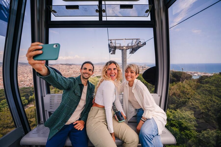 Barcelona: E-Bike Tour with Montjuic Cable Car & Boat Ride - Key points to know before booking