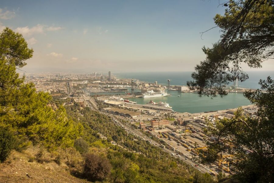 Barcelona: E-Bike Tour with Montjuic Cable Car & Boat Ride - The Olympic Ring and Barcelona’s modern side