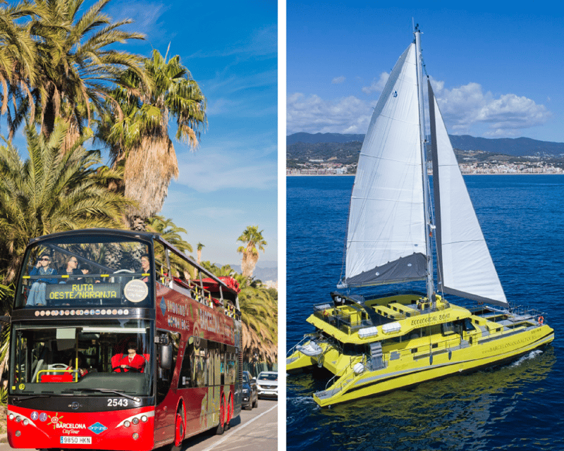 Barcelona: Hop-On Hop-Off Bus with Sailing Cruise - Key Points to Know Before You Go