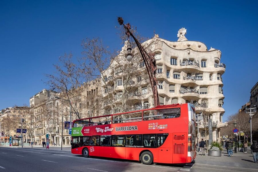 Barcelona: Hop-On Hop-Off Bus with Sailing Cruise - The Orange West Route: Montjuïc, Museums, and FC Barcelona