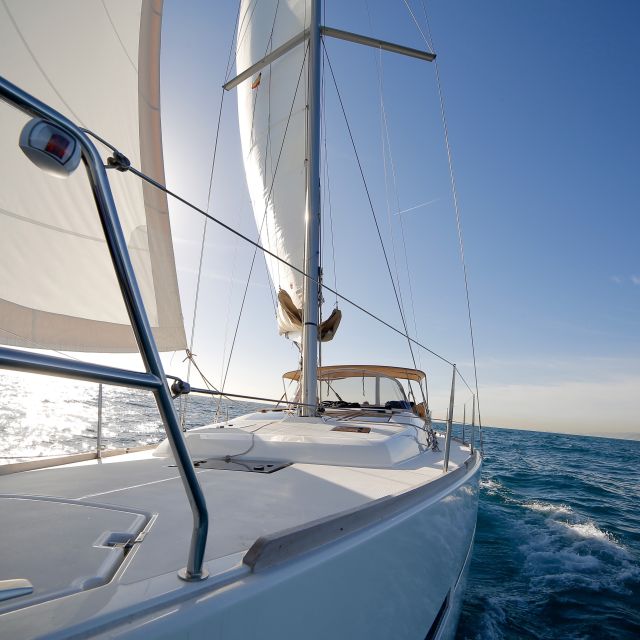 Barcelona: Midday or Sunset Sailing with Open Bar and Snacks - Swimming, sailing, and what weather can change