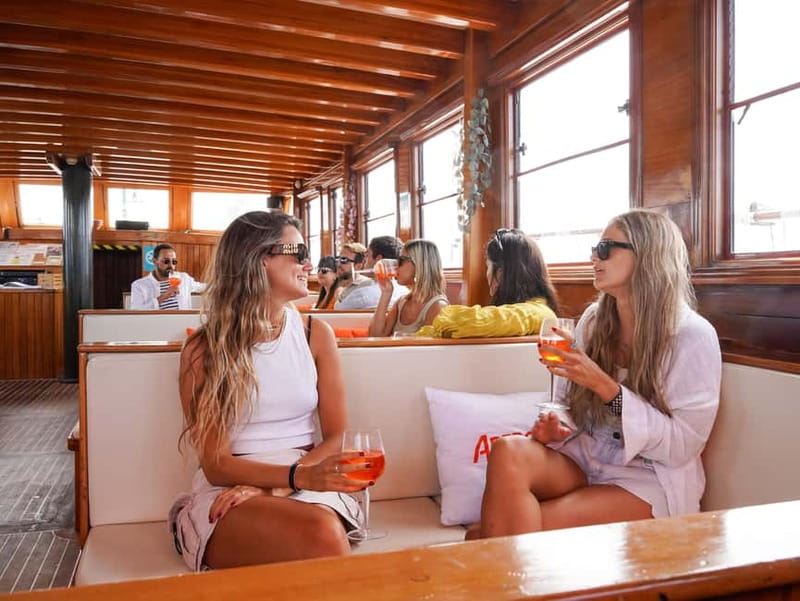 Barcelona Sailing Cruise - The Aperol Spritz and the on-board bar