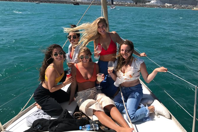 Barcelona Sailing: Light Snacks & Open Bar with Private Option - Sailing out for wider skyline views