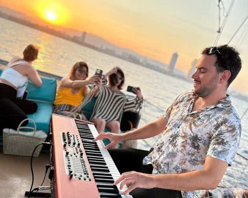 Barcelona: Sunset Sailing Cruise with Live Music - Key points to know before booking
