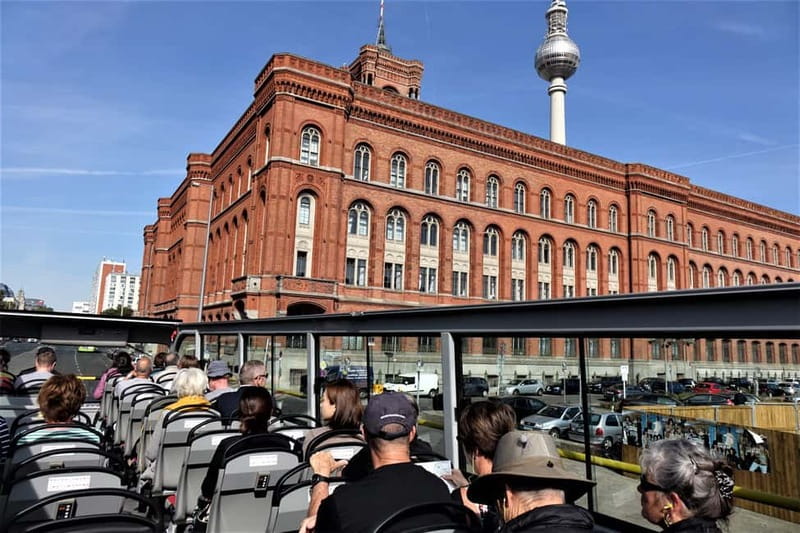 Berlin Combo Package: City Tour & Spree Boat Tour - Following the bus route from Kurfürstendamm to Potsdamer Platz