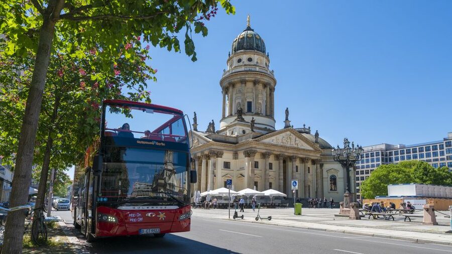 Berlin: Hop-On-Hop-Off Bus with Boat Cruise Option - Potsdamer Platz, Gropius Bau, and Checkpoint Charlie