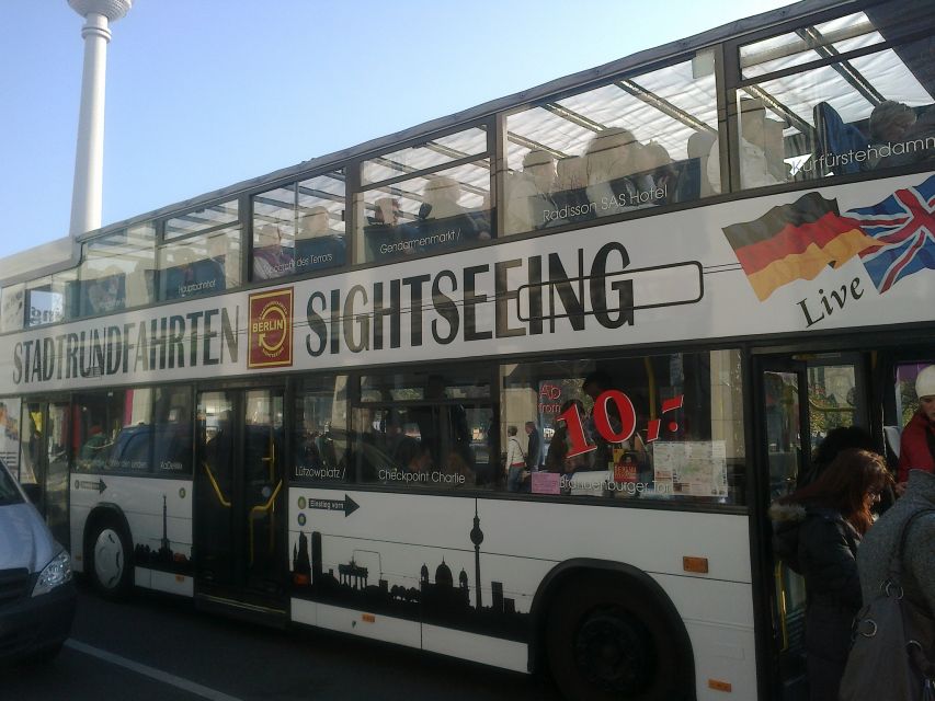 Berlin: Hop-On Hop-Off City Tour by Bus and Boat - Museum Island, Unter den Linden, and the route warning