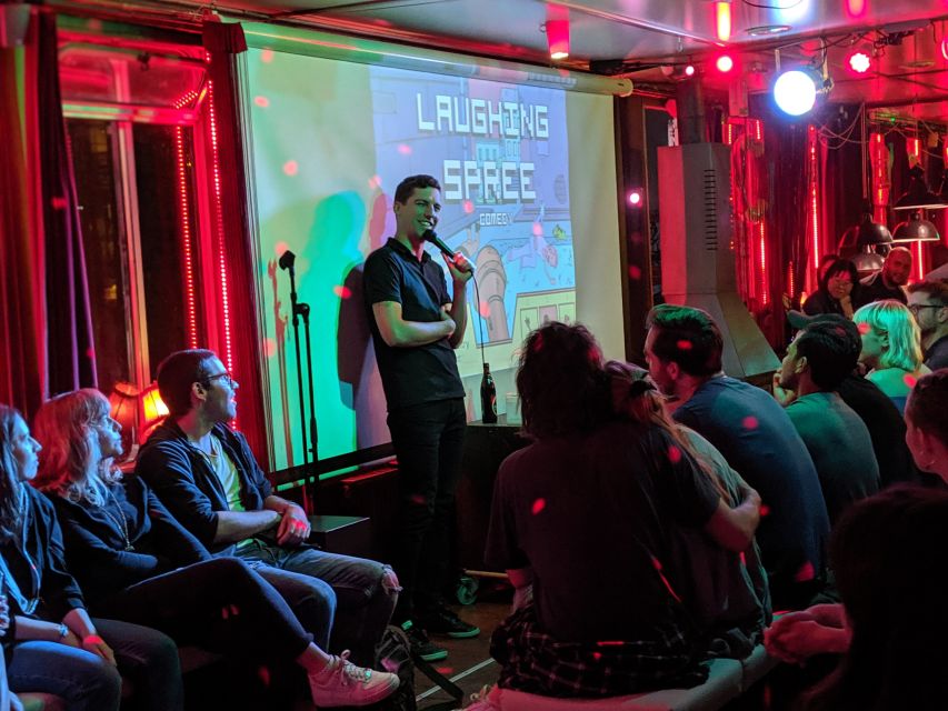 Berlin: Laughing Spree Comedy Show on a Boat - Getting to the Floating Lounge