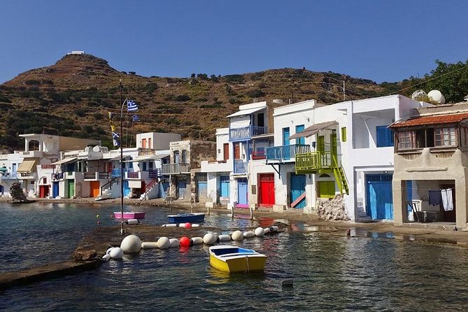 Best of Milos and Poliegos Catamaran snorkelling Cruise with BBQ - Poliegos and the Blue Lagoon at Galazia Nera