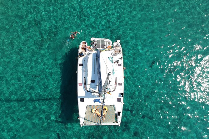 Best of Milos and Poliegos Catamaran snorkelling Cruise with BBQ - Klima and the unusual Seagull Islands