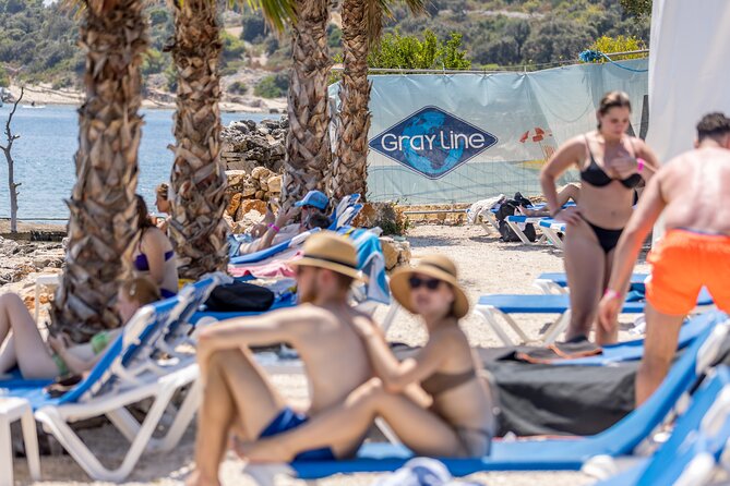 Blue Lagoon & 3 Islands Cruise with Lunch from Split - Čiovo: a calm first swim