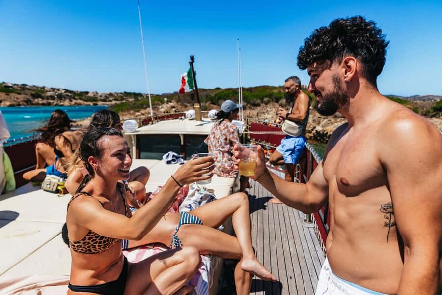 Boat Tour to Caprera and La Maddalena Archipelago - Spargi and two hours at Cala Connari
