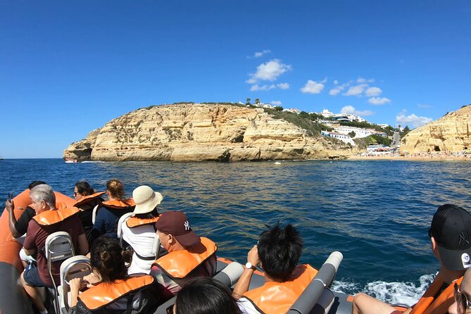 Boat trip to the caves of Benagil - How rough water changes the experience