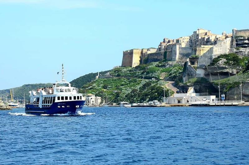 Bonifacio by Sea: Unmissable Escape from Ajaccio/Porticcio - Roccapina and the Lion in the Rock