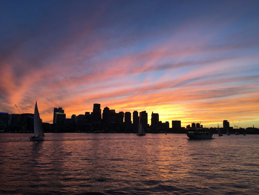 Boston: Harbor Sunset Yacht Cruise - Commentary that adds context without taking over