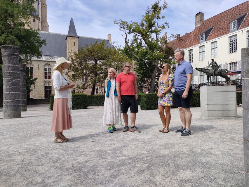 Bruges: Small Group Boat Cruise and Guided Walking Tour - Bonifacius Bridge and the Gruuthuse area
