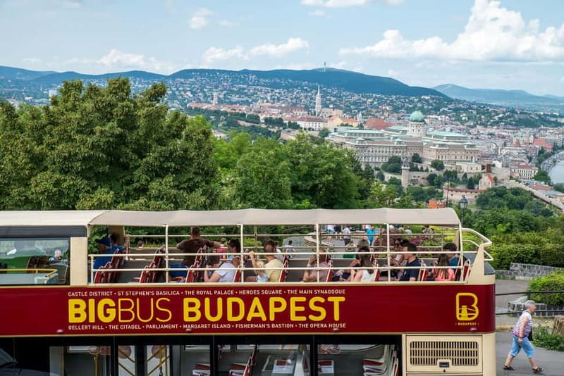 Budapest: Big Bus Hop-On Hop-Off Tour & Danube River Cruise - Starting on József Attila Street