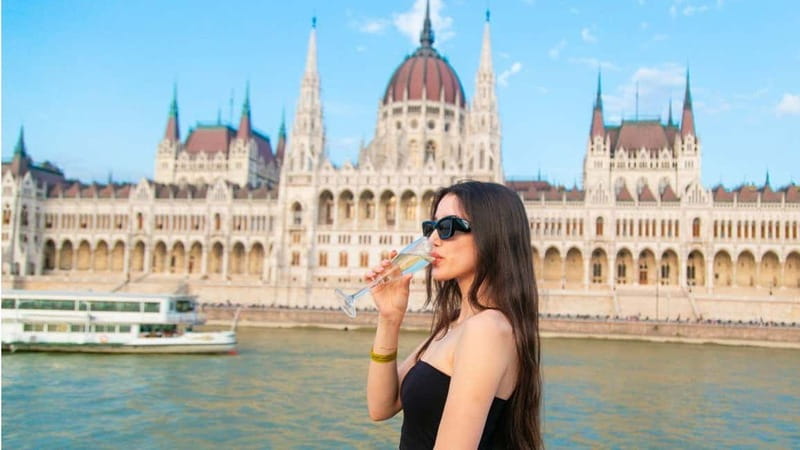 Budapest: Sip and Sail River Cruise with Unlimited Prosecco - Parliament and Margaret Bridge set the tone