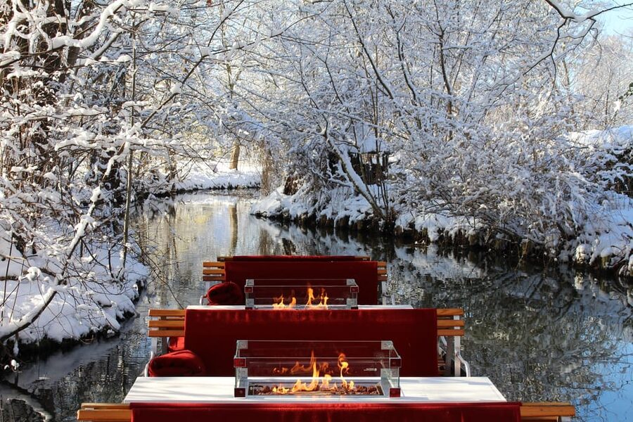 Burg: Spreewald Winter Cruise with Fireplace - What the guide adds