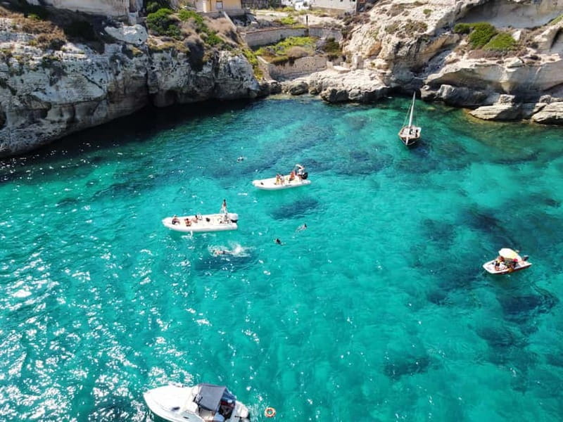 Cagliari: Boat Tour with 4 Swim Stops, Snorkeling & Prosecco - Cala Mosca: clear water close to Cagliari