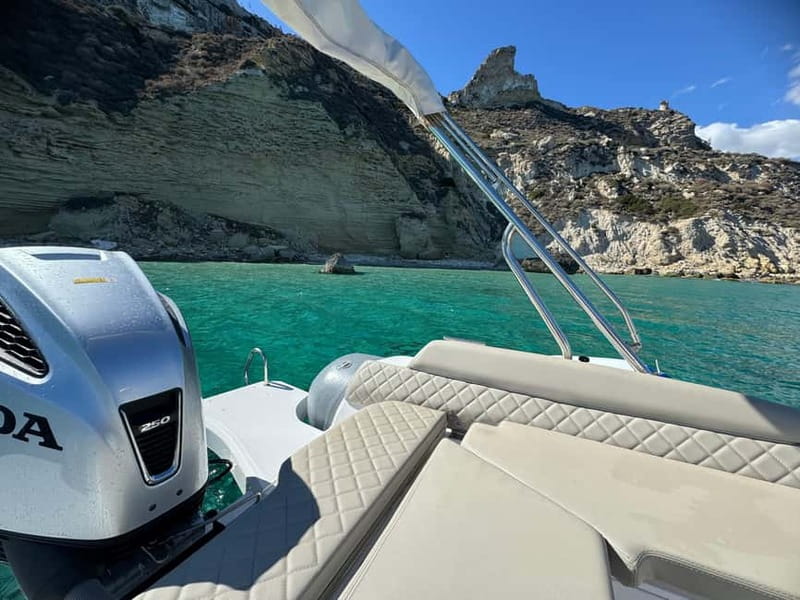 Cagliari: Boat Tour with 4 Swim Stops, Snorkeling & Prosecco - Sella del Diavolo: the tour’s main coastal setting