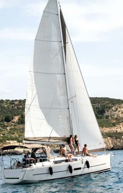 Cagliari: Catamaran Tour, Swimming, Snorkeling, & Prosecco - Cala Mosca brings the first swim