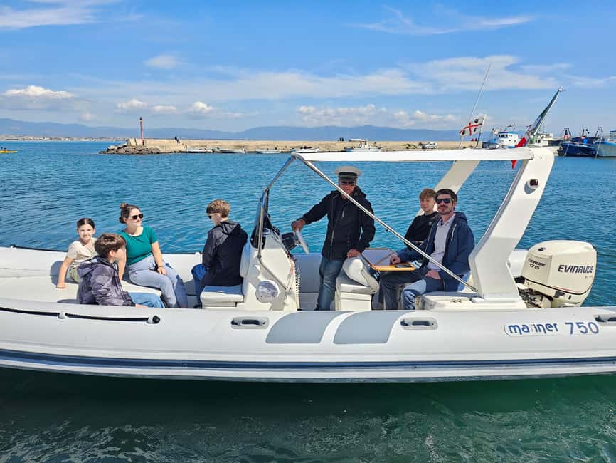 Cagliari: Sella del Diavolo Boat Magic Tour Drinks & Snacks - Sella del Diavolo and the five cave route