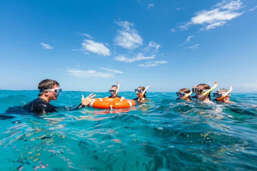 Cairns: Outer and Coral Cay Snorkel and Dive Cruise - Six hours in the water, without a rushed schedule