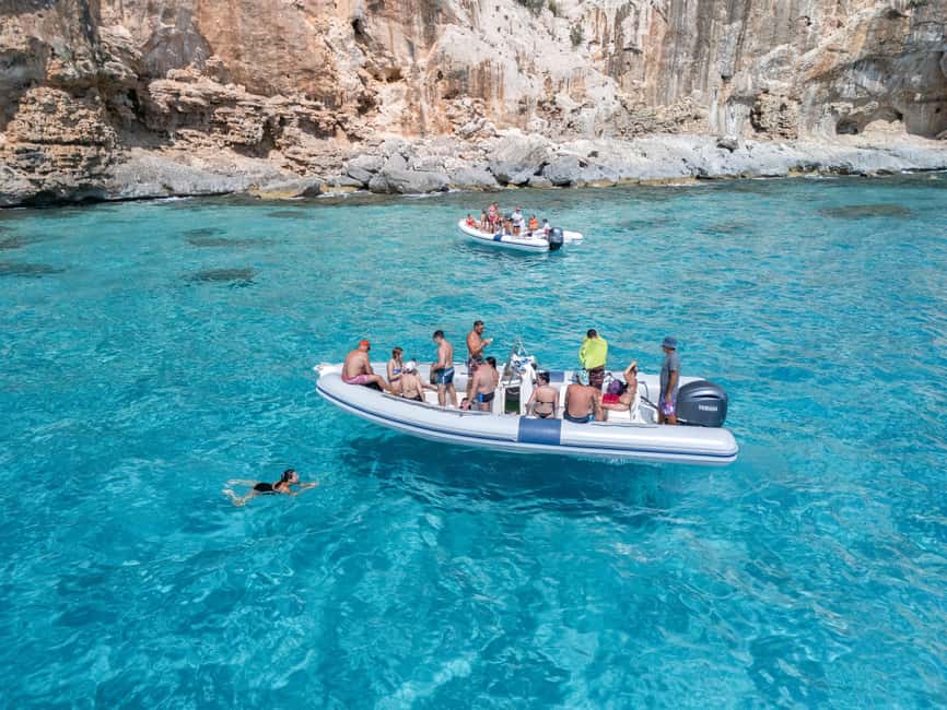 Cala Gonone: Gulf of Orosei Dinghy Cruise with Swim Stops - Pools of Venus and Cala Goloritzè swim stops