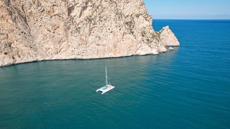 Calpe: Catamaran Tour with Optional Swim Stop - Seeing Peñon de Ifach from the sea