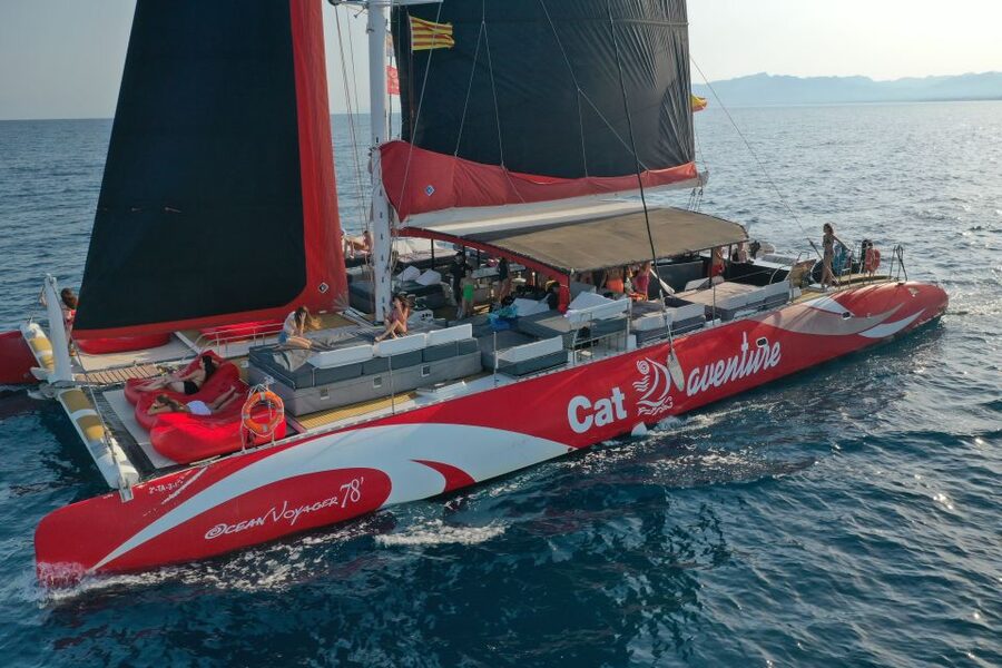 Cambrils: Catamaran Cruise with Drinks and BBQ Lunch Option - Finding your bed before the boat leaves
