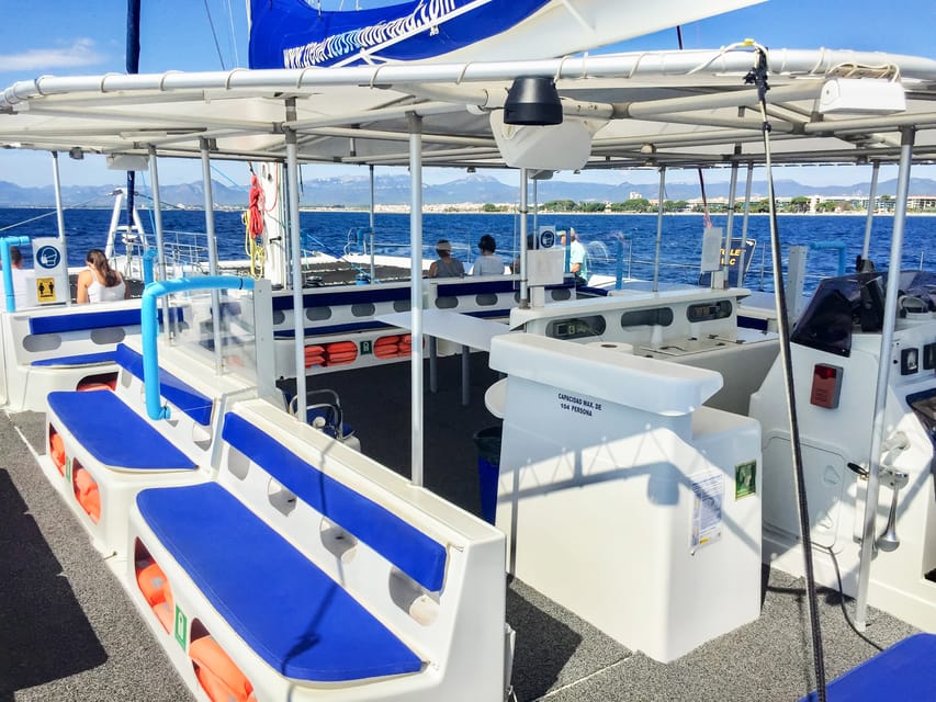 Cambrils: Costa Daurada Sail Catamaran Cruise - Space, comfort, and the feel onboard