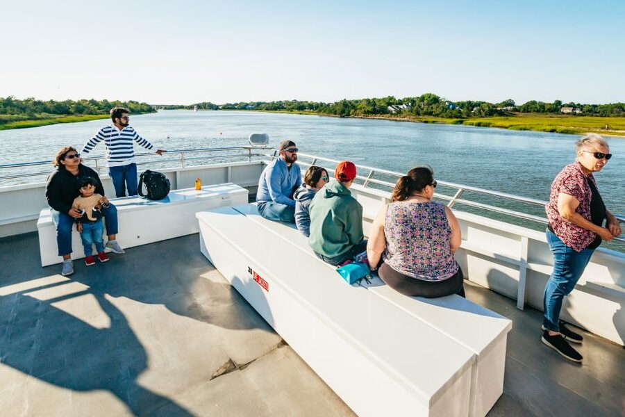 Cape May: Cape May Island Sunset Cruise & Dolphin Watching - Boarding the Cape May Whale Watcher