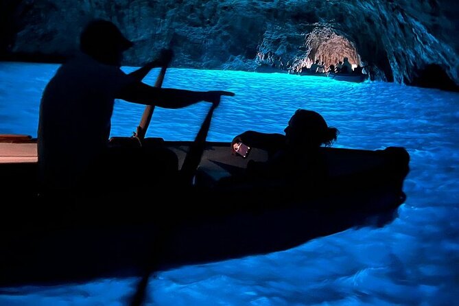 Capri Blue Grotto Small-Group Boat Day Tour From Sorrento - Swimming, snorkeling, fruit, and the ride home