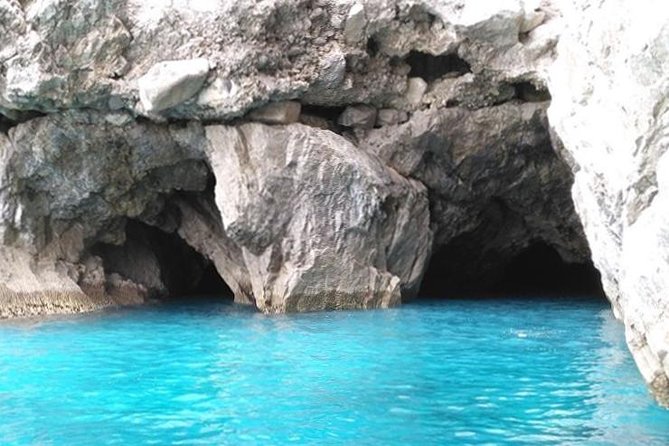 Capri Boat Tour from Sorrento: Swim, Grottos & Light Lunch - Swimming stops depend on the weather